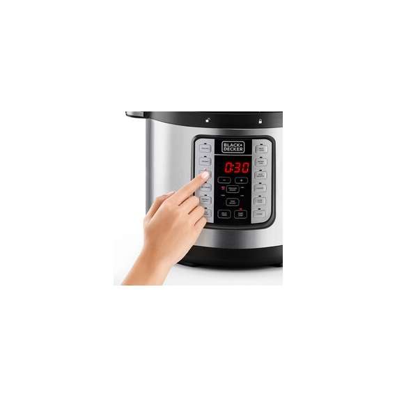Buy Black and Decker PCP1000-B5 6L Pressure Cooker in [storefront]