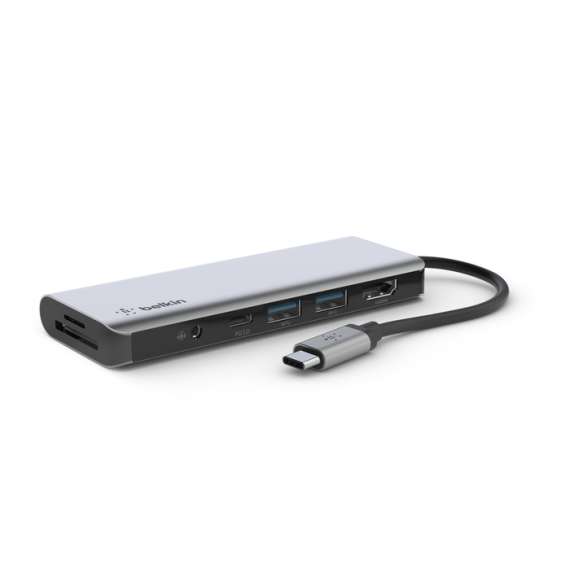 Buy Belkin Connect USB-C 7-in-1 Multiport Hub Adapter in [storefront]