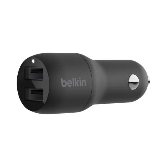 Buy Belkin BoostCharge 24W Dual USB-A Car Charger in [storefront]
