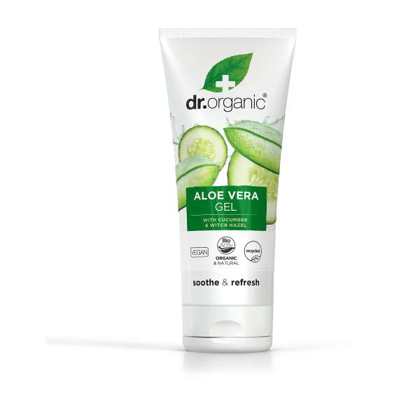 Buy Dr Organic 200ml Aloe Vera Gel with Cucumber Moisturizer in [storefront]