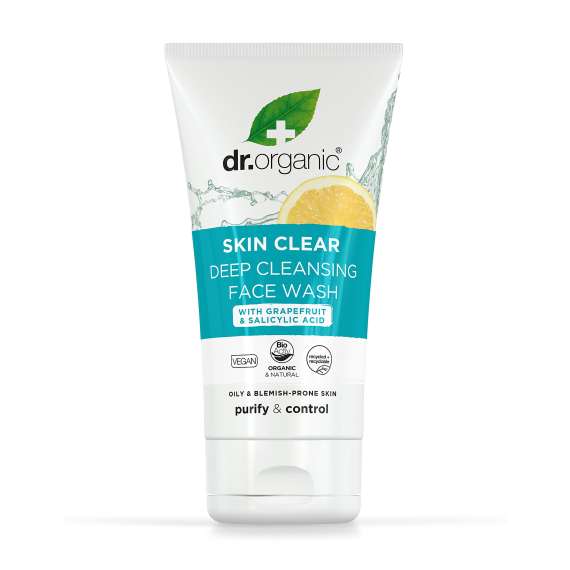 Buy Dr Organic 125ml Skin Clear Deep Pore Face Wash in [storefront]