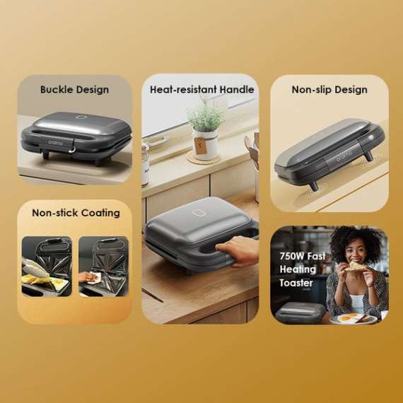 Buy Oraimo SmartSandwichMaker 750W Sandwich Maker in [storefront]