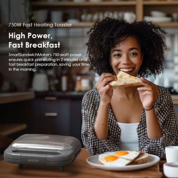 Buy Oraimo SmartSandwichMaker 750W Sandwich Maker in [storefront]