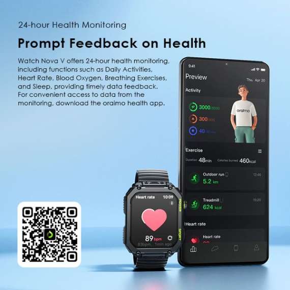 Buy Oraimo Watch Nova V Smart Watch in [storefront]