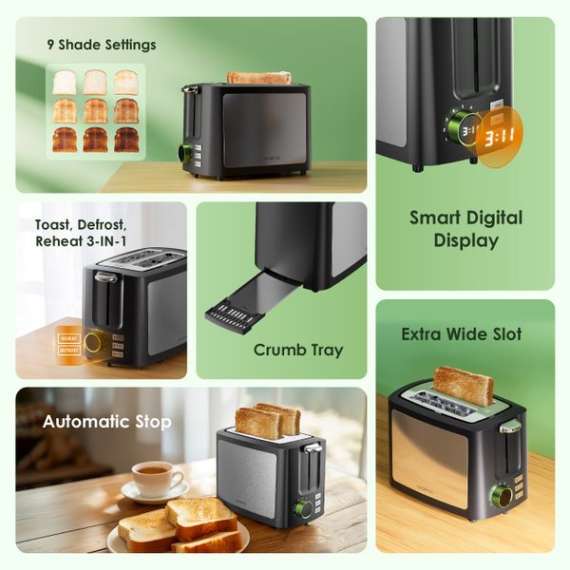 Buy Oraimo SmartToaster 950W 3-in-1 Toaster in [storefront]