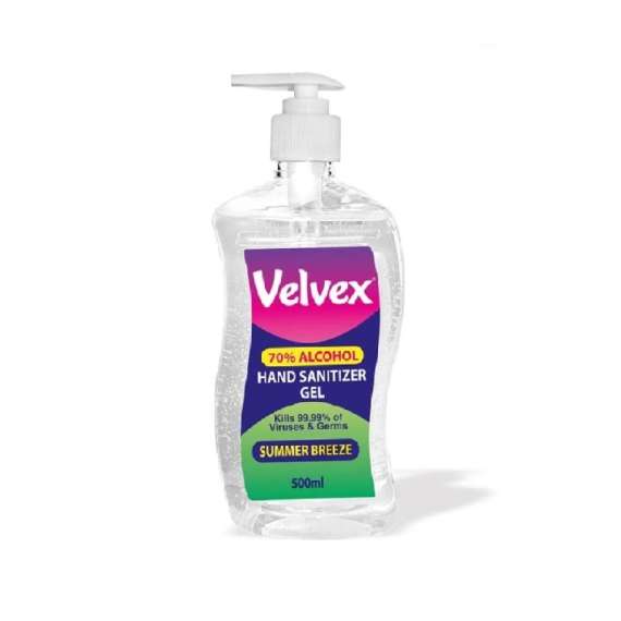 Buy Velvex 500ml 6Pack Pump Gel Hand Sanitizer, Product Capacity: 500ml, Sterilizer Scents: Summer Breeze in Kenya