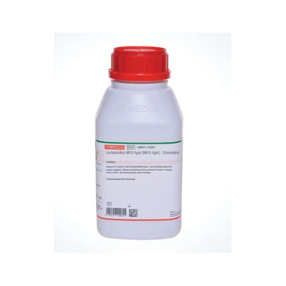 Buy Himedia GM641 500g Granulated Lactobacillus MRS Agar in [storefront]