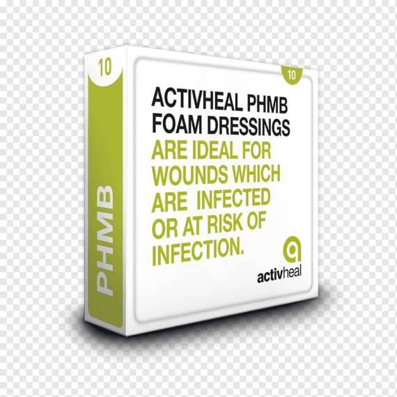 Buy Activheal PHMB 20cm by 20cm 10Pack Foam Dressing in [storefront]