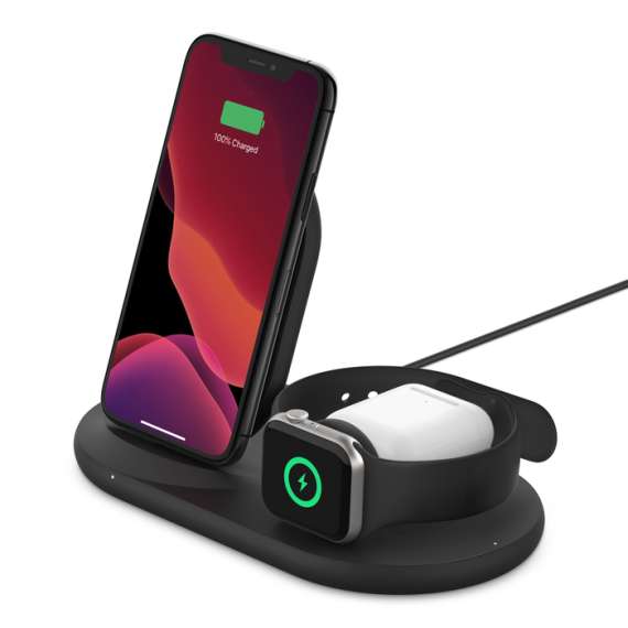 Buy Belkin BoostCharge 3-in-1 Wireless Charger in [storefront]