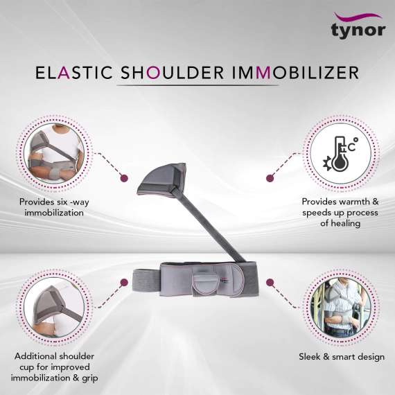 Buy Tynor C03 Elastic Shoulder Immobilizer, Size: Small in [storefront]