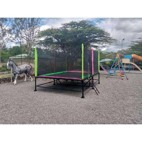Buy Thrifty Deluxe Jumbo Rectanglar Trampoline in [storefront]