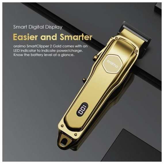 Buy Oraimo Smart Clipper 2 Gold Cordless Hair Clipper in [storefront]