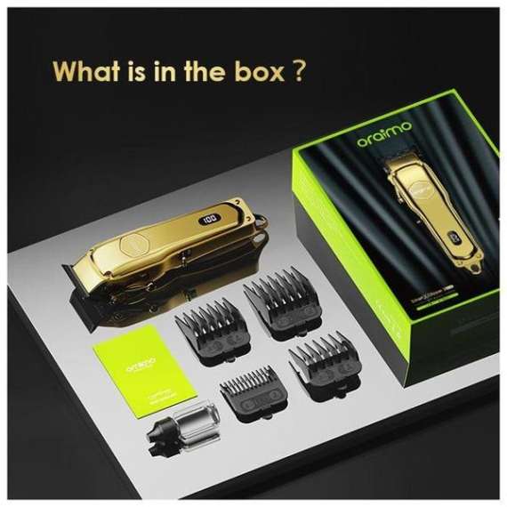 Buy Oraimo Smart Clipper 2 Gold Cordless Hair Clipper in [storefront]