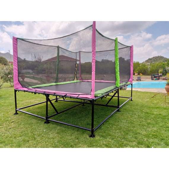 Buy Thrifty Deluxe Jumbo Rectanglar Trampoline in [storefront]
