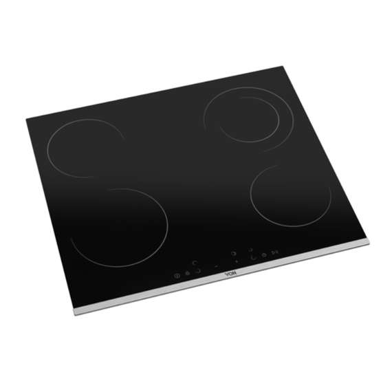 Buy Von VBBV6041WFK 60cm  4 Electric Ceramic Hob in [storefront]