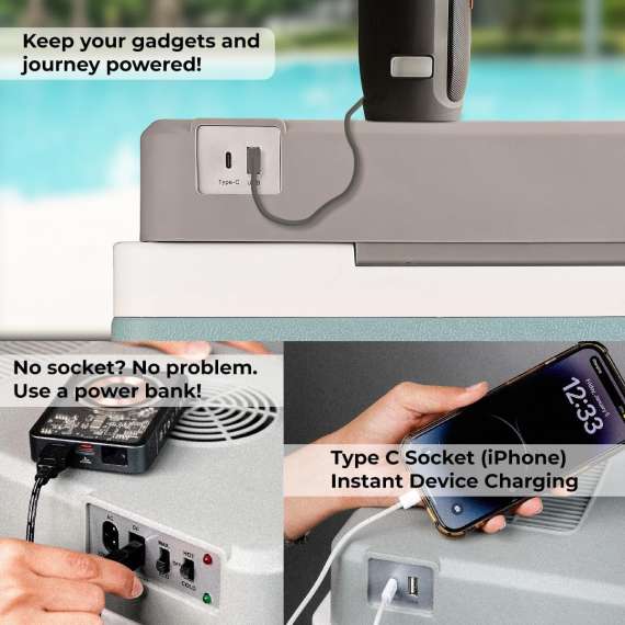 Buy Pinnacle 30Litres Electric Cooler and Warmer Box in [storefront]