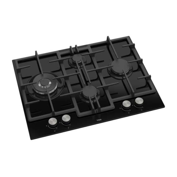 Buy Von VBBG6541WFK 65cm 4 Gas Hob in [storefront]
