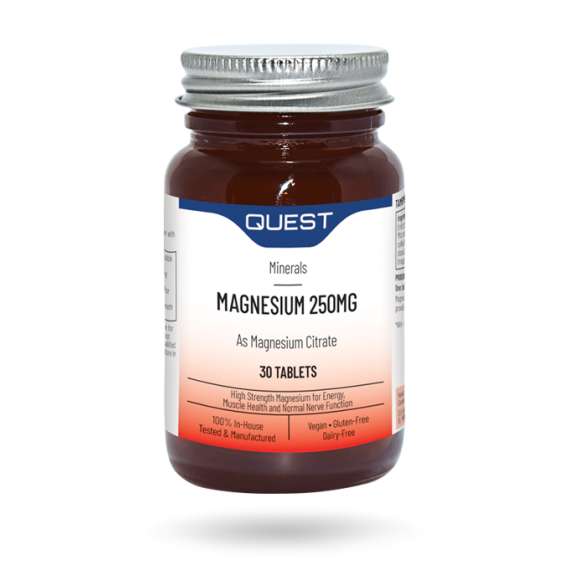 Buy Quest 250mg 30Tablets Magnesium Citrate Supplement in [storefront]