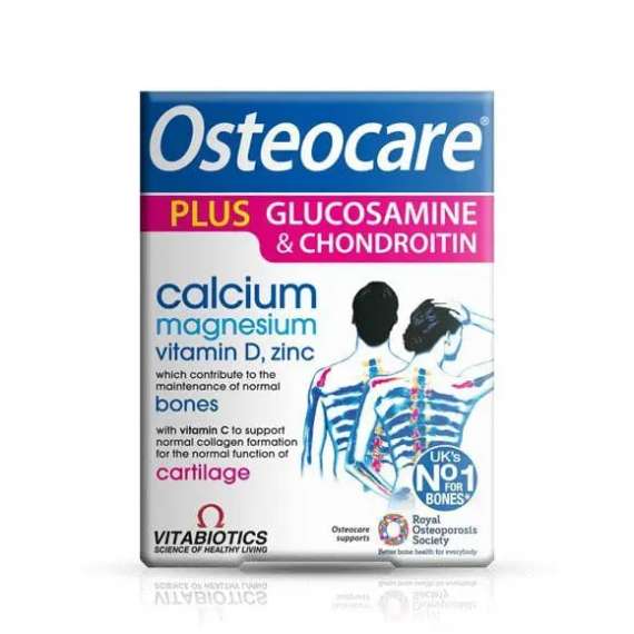 Buy Vitabiotics Osteocare Glucosamine and Chondroitin 60Tablets Supplement in [storefront]