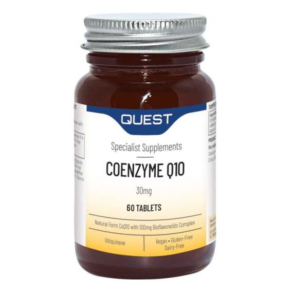 Buy Quest 30mg 60Tablets Coenzyme Q10 Supplement in [storefront]