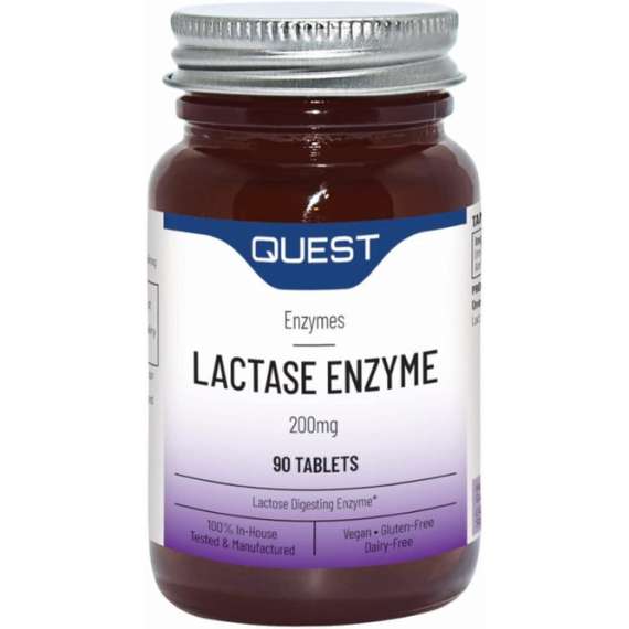 Buy Quest 200mg 90Tablets Lactase Enzyme Supplement in [storefront]