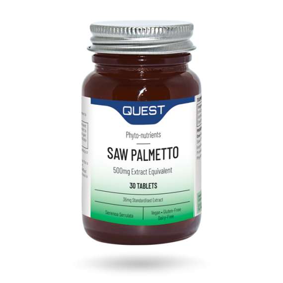 Buy Quest Saw Palmetto 36mg 30 Tablets Supplement in [storefront]