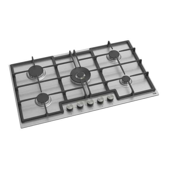 Buy Von VBBG9051WFX 90cm 5 Gas Hob in [storefront]