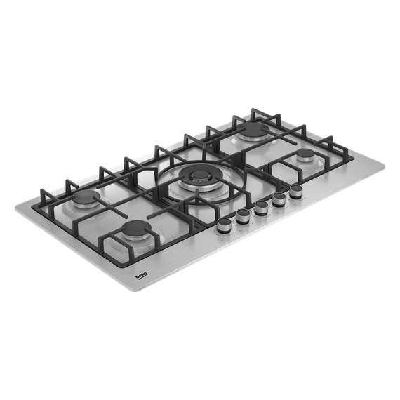 Buy Beko HIMW 95225 90CM SXEL 5 Gas Built In Hob in [storefront]