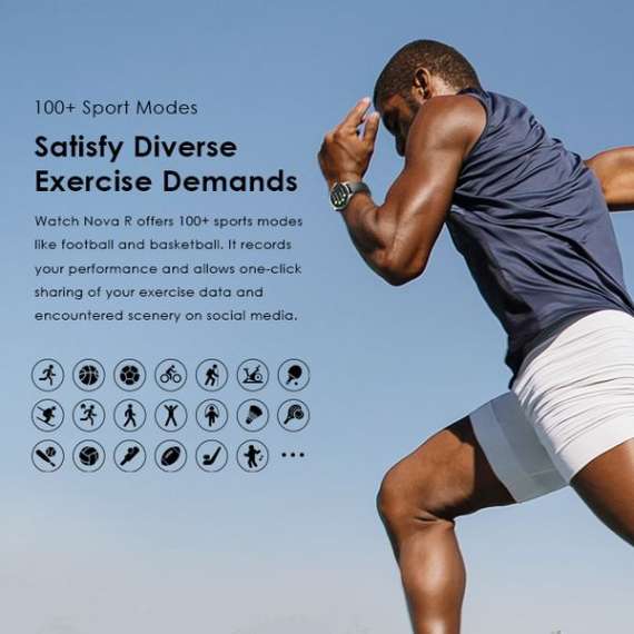 Buy Oraimo Watch Nova R 1.39'' Panda Glass IP68 Smart Watch in [storefront]