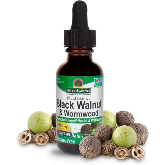Buy Natures Answer 30ml Black Walnut and Wormwood Supplement in [storefront]