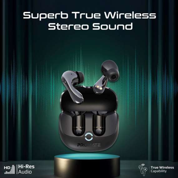 Buy Promate High Definition Hybrid ANC TWS Earbuds in [storefront]