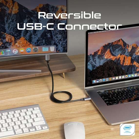 Buy Promate 4K x 2K 60Hz  USB C to HDMI 2.0 Audio Video Cable in [storefront]