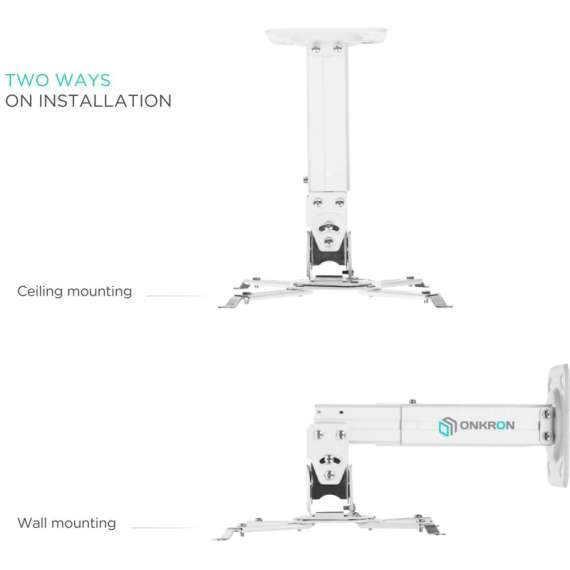 Buy Onkron K3A Ceiling Projector Mount in [storefront]