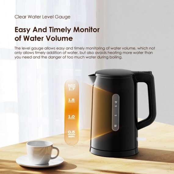Buy Oraimo View 1.7L 304 Stainless Steel Electric Kettle in [storefront]