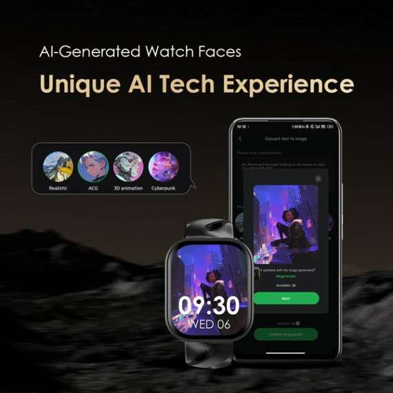 Buy Oraimo Watch Pro AM 1.85″ AMOLED IP68 Smart Watch in [storefront]