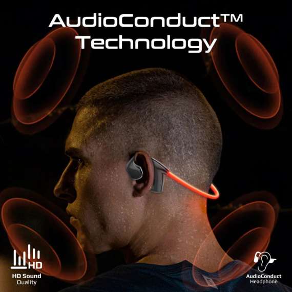 Buy Promate AudioConduct High-Endurance Wireless Neckband Earphones in [storefront]