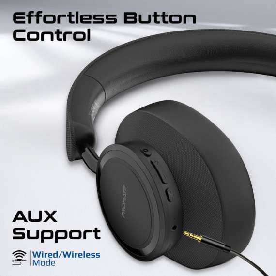 Buy Promate High Fidelity Over-Ear Stereo Wireless Headphones in [storefront]
