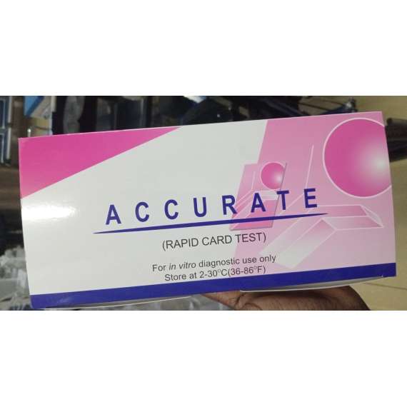 Buy Accurate Salmonella Antigen Rapid 25Test Strips Kit in [storefront]