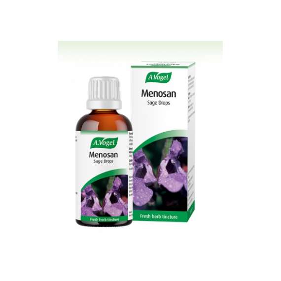 Buy AVogel 50ml Menosan Sage Drops Supplement in [storefront]