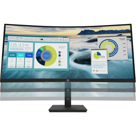 Buy HP P34hc G4 WQHD USB-C 34 Inch Curved Monitor in [storefront]
