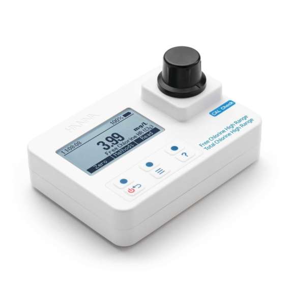 Buy Hanna HI97734 Free and Total Chlorine High Range Portable Photometer in [storefront]