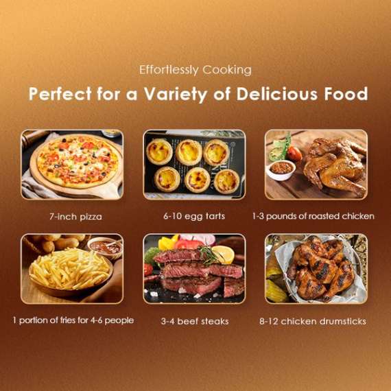 Buy Oraimo 1500W Cooking Visible Smart Air Fryer in [storefront]