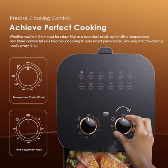 Buy Oraimo 1500W Cooking Visible Smart Air Fryer in [storefront]