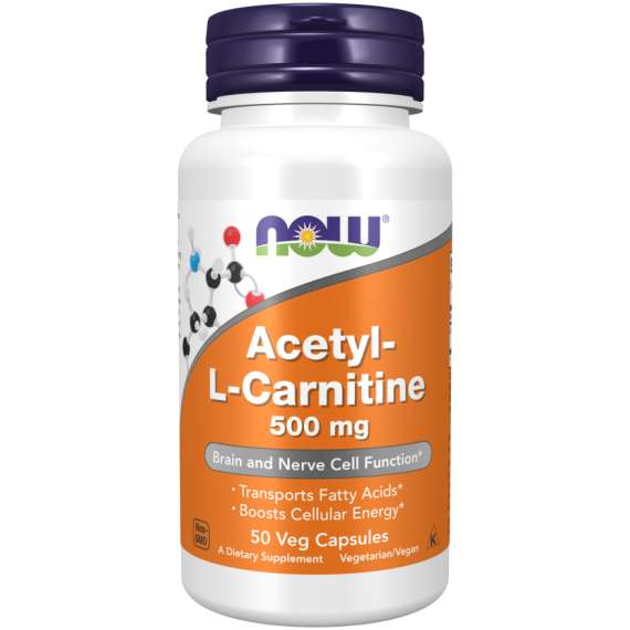 Buy Now 500mg Acetyl L Carnitine 50Capsules Supplement in [storefront]