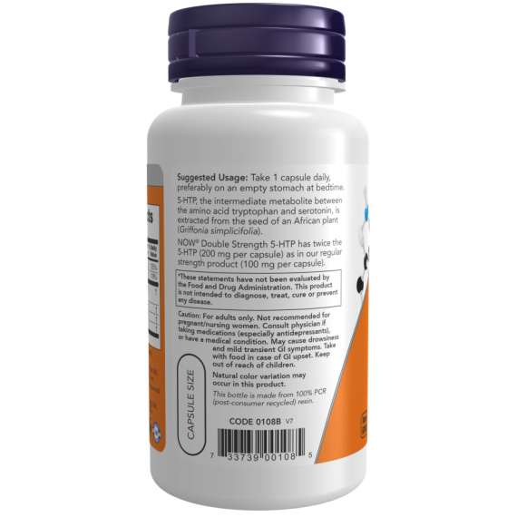 Buy Now 200mg 5HTP 60VegCapsules Supplement in [storefront]