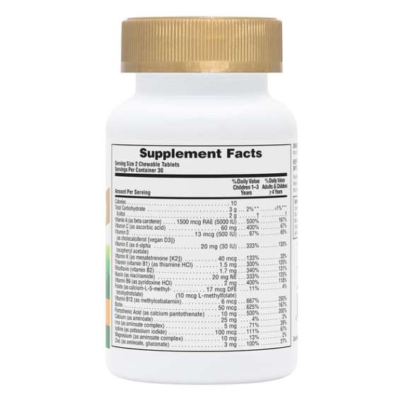 Buy Natures Plus Animal Parade Gold 60 Multivitamin Tablets Supplement in [storefront]