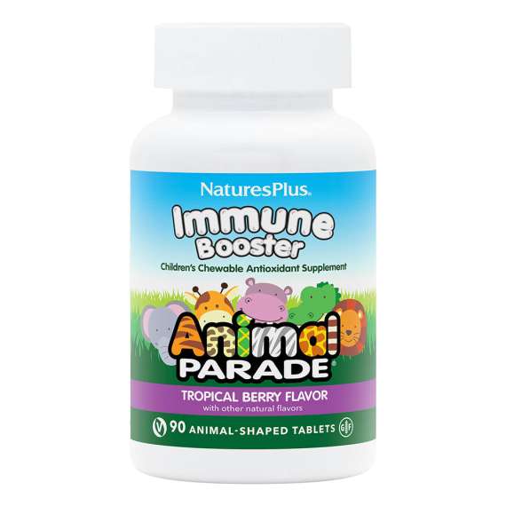 Buy Natures Plus Animal Parade Kids Immune Booster 90Chewable Tablets Supplement in [storefront]