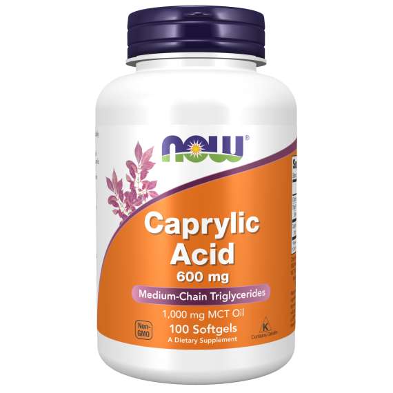 Buy Now 600mg Caprylic Acid 100Capsules Supplement in [storefront]