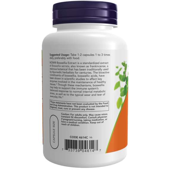 Buy Now 250mg Boswellia Extract 120Capsules Supplement in [storefront]