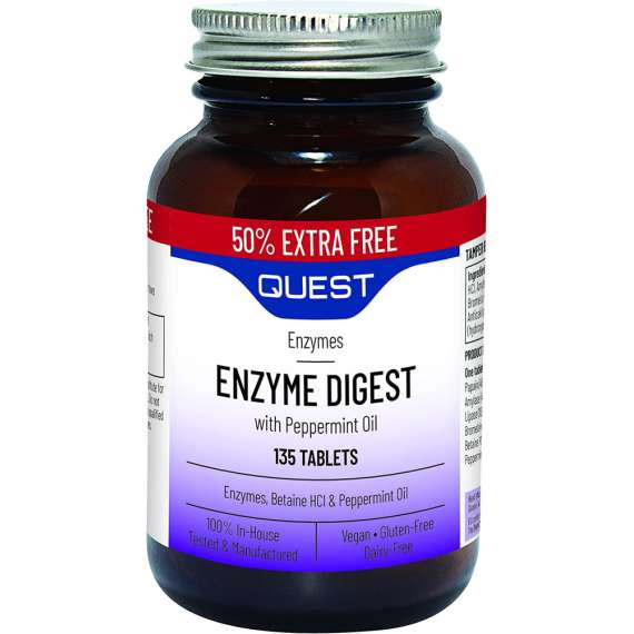 Buy Quest Enzyme Digest Bonus Pack 135Tablets Supplement in [storefront]